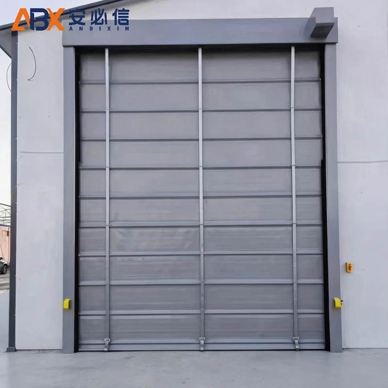 石家庄市软帘堆积门